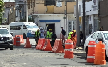 Para la mejora del servicio, Agua de Puebla invierte en la modernización de la red hidráulica, en la colonia Gabriel Pastor
